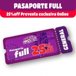 PASAPORTE FULL 25% OFF